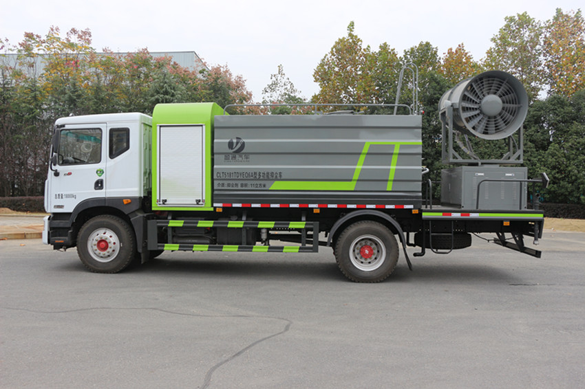 程力威牌多功能抑塵車-東風D9霧炮 灑水車