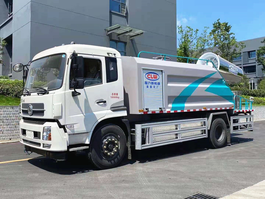 東風(fēng)天錦純電動10噸抑塵車-霧炮車-東風(fēng)天錦純電動10噸抑塵車廠家直銷
